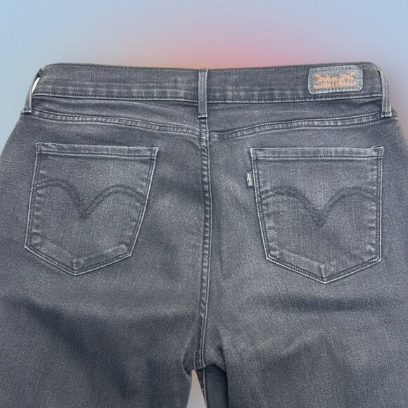 LEVI’S 505 Women’s 10 Black STRAIGHT LEG Jeans - Picture 3 of 4